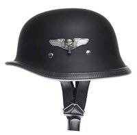 German Novelty Helmet with Punisher Skull roadwing (Extra Large)