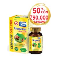 Germany Gold Care hỗ trợ điều trị cao huyết áp, mỡ máu