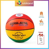 [Geru Star] Bóng Rổ Cao Su 8 Màu Banh Size Số 5 6 7 Chính Hãng 100% Đồ Chơi Thể Thao Phụ Kiện Trẻ Em