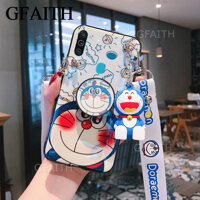 Gfaith Cho Samsung Galaxy M11 A11 Ốp Lưng 3D Blu-ray Happy Doraemon Vỏ Điện Thoại Di Động Hoạt Hình Dễ Thương Samsung A11 Vỏ Mềm Với Vỏ Dây Đứng LazadaMall