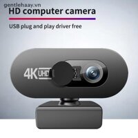 Gg 4K Full HD Webcam Cho PC Web Camera Mới Mini Web Cam Có Micro USB Tự Động Lấy Nét Stream Camera Cho Máy Tính Laptop VN