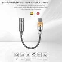 Gg DAC Type-C Sang 3.5mm Jack HiFi Audio Amp Adapter CX31993 Chip Bộ Giải Mã Âm Thanh Cáp Nâng Cấp Cho IPhone16 / 15 Samsung Xiaomi IPad VN