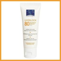 gg3 Kem chống nắng dành cho da thường ISIS Pharma Uveblock 80 Invisible Cream 40ml