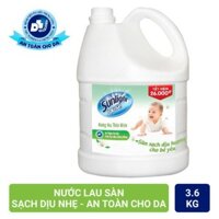 (gg3)  Sunlight lau sàn Tinh Dầu Thiên Nhiên can 3.8kg/3.6kg