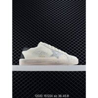 Ggdb Golden Goose Super Star series cổ điển thoáng khí cổ điển thể thao cổ thấp giày thể thao chạy bộ giày bẩn G21D120 36-45