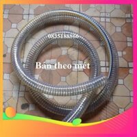 gh Ống nhựa mềm lõi thép phi 32mm chuyên dẫn nước nóng, thực phẩm, hoá chất, xăng dầu ( Bán theo mét)