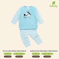 (gh123)   Bộ Lullaby cài lệch băng lông bé trai/gái