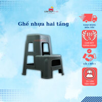 Ghế 2 tầng rửa xe ô tô bằng nhựa PVC cao cấp siêu cứng, siêu bền chiều cao 60cm chống trơn trượt