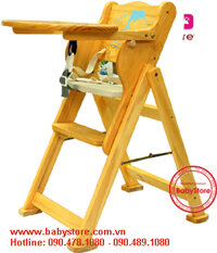 Ghế ăn cao cấp IQ toys 4 chế độ cao (Xuất khẩu EU)