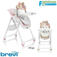 Ghế ăn cho bé Brevi B.Fun BRE-729