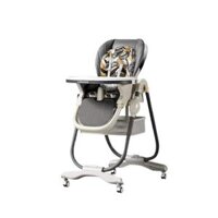 GHẾ ĂN DẶM CAO CẤP CHO BÉ CHILUX GROW E - Ghế Ăn Dặm Cho Bé có đai an toàn, Đa Năng Gấp Gọn dùng cho trẻ từ 0-6T