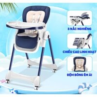 Ghế ăn dặm cho bé cao cấp Chilux Grow V - Có thể gấp gọn - Nâng hạ độ cao dễ dàng