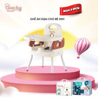 Ghế ăn dặm cho bé gấp gọn, Ghế ăn dặm điều chỉnh chiều cao