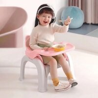 Ghế Ăn Dặm Đa Năng, Ghế Gội Đầu, Ghế Cho Bé 3in1 - Bàn Ăn Dặm - Ghế Tựa Lưng Cho Bé