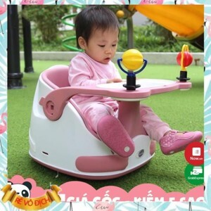 Ghế ăn dặm đa năng kết hợp xe kéo Mastela 1018