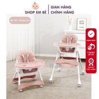 Ghế ăn dặm  đầy đủ phụ kiện dành cho bé đệm, chân, đai an toàn - 𝗦𝗵𝗼𝗽 𝗘𝗺 𝗕𝗲́