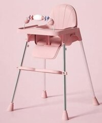 Ghế ăn dặm điều chỉnh độ cao BWBC-C005 Baby high chair Hồng 250001005 - Everest Kid