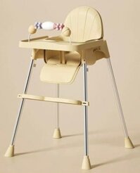 Ghế ăn dặm điều chỉnh độ cao BWBC-C005 Baby high chair Vàng 250003005 - Everest Kid