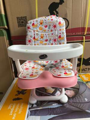 Ghế ăn dặm du lịch điều chỉnh độ cao có nệm Mastela 1013-A