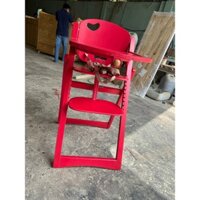 Ghế ăn dặm gỗ cao su, hàng rớt cont thanh lý giá rẻ