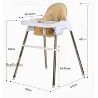 Ghế Ăn Dặm - Hỗ Trợ Bé Yêu Tự Tin Bắt Đầu Hành Trình Ăn Dặm - BBY203