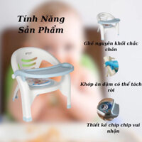 Ghế Ăn Dặm Trẻ Em Việt Nhật Hokori, Ghế Tập Ngồi Cho Bé, Hàng Chính Hãng Việt Nhật. Dễ dàng mang đi cho bé yêu