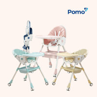 Ghế ăn dặm Umoo cho bé - có Bánh Xe - Nâng Hạ Độ Cao - Gấp gọn