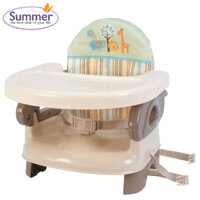 Ghế ăn Deluxe kẻ/ hồng Summer Infant cho bé (SM13060)