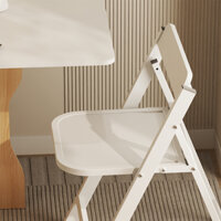 Ghế ăn gấp gọn tiết kiệm diện tích khung thép sơn tĩnh điện mặt gỗ MDF phủ melamin chống ẩm - GM192