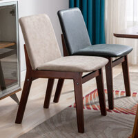 Ghế Ăn Gỗ Đặc Bắc Âu Bàn Ghế Sách Nhà Hàng Gia Dụng Ghế Vi Tính Tối Giản Hiện Đại Ghế Tựa Lưng Bằng Gỗ Học Tập