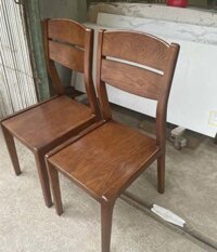 Ghế Ăn Gỗ Sồi 2 Lá