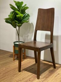 Ghế Ăn Gỗ Sồi Lá Đề