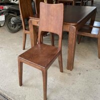 Ghế Ăn Gỗ Sồi Lá Đề
