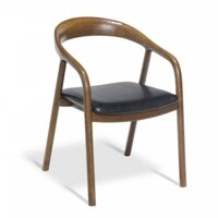 Ghế ăn Neva có tay, ghế gỗ tựa lưng