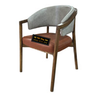 Ghế ăn nhà hàng Gucci tựa vịn HIGA48