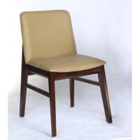 Ghế ăn Obama, ghế gỗ tựa lưng bọc simili