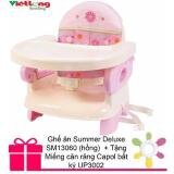 Ghế ăn Summer Deluxe SM13060 (hồng) + Tặng Miếng căn răng Capol bất kỳ