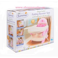 Ghế ăn Summer Infant Deluxe Comfort Booster, Pink-130605