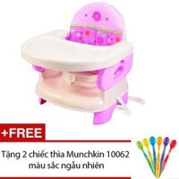 Ghế ăn Summer SM13060 Deluxe (Hồng) + Tặng 2 thìa mềm