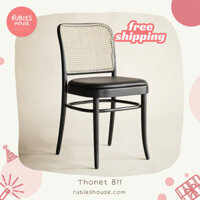 Ghế ăn Thonet 811 khung gỗ Ash đan mây Rubies House