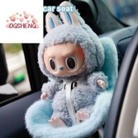 Ghế an toàn búp bê ERZAP, Trang trí máy tính để bàn bằng hương liệu Labubububu, Trang trí xe hơi thời trang Quà tặng trang trí lỗ thông hơi thu nhỏ Kawaii cho