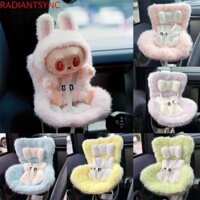Ghế an toàn búp bê RADIANTSYNC, Ghế an toàn Trang trí máy tính để bàn Labubububu, Trang trí xe hơi thời trang Quà tặng trang trí lỗ thông hơi hương liệu thu nhỏ cho