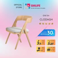 Ghế bàn ăn gỗ sồi hiện đại SMLIFE Clodagh  D54 x R59 x C74,3cm  gỗ Sồi