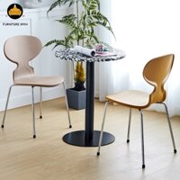 Ghế Bàn Ăn Hình Cánh Bướm, Ghế Ngồi Trà Đá Quán Cà Phê Phong Cách Bắc Âu Đơn Giản Tinh Tế