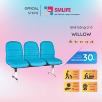 Ghế băng chờ 3 chỗ ngồi bọc nệm SMLIFE Willow