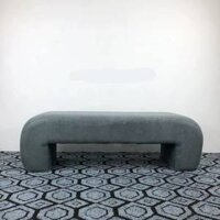 Ghế Băng Chữ U XÁM XI MĂNG, Ghế Chờ Sofa Mini 100x30x30CM-Bọc Mút Dày Dặn- ĐỔI TRẢ TRONG VÒNG 3 NGÀY