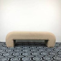 Ghế Băng Dài Chữ U Màu Xám Xi Măng, Ghế Chờ Sofa Mini - Bọc Mút Dày Dặn - Ghế Giá Xưởng