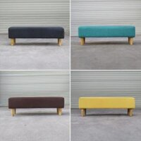 Ghế Băng Dài FOREVER 84, Ghế Chờ,Ghế Sofa Mini tối giản 1M2x30x35CM-Bọc Mút Dày Dặn - HOÀN TIỀN 100%