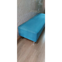 Ghế băng dài sofa thư giãn phòng đọc sách bên cửa sổ Juno Sofa - 1m6 - Ghế xanh