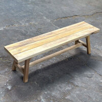 Ghế băng Gỗ tự nhiên, mặt ghép